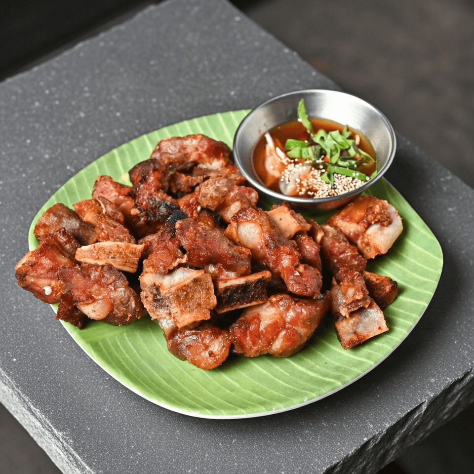 Thai Style Cured Pork Ribs